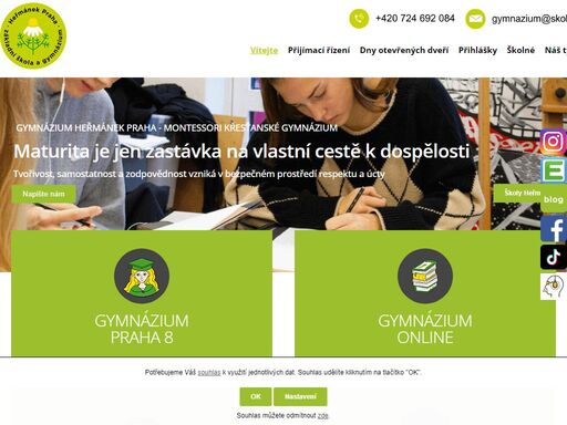 navštivte naši montessori střední školu v praze a zjistěte, jak programy inspirované marií montessori podporují kreativitu, osobní růst a nezávislost studentů.