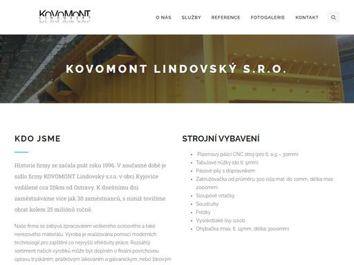 www.kovomont-lindovsky.cz