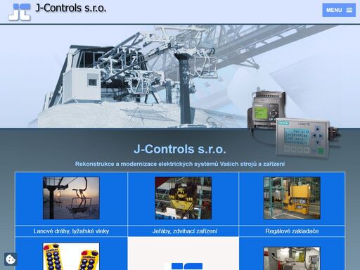 modernizace, rekonstrukce a opravy elektrického vybavení zdvihacích a dopravních zařízení - j-controls s.r.o.