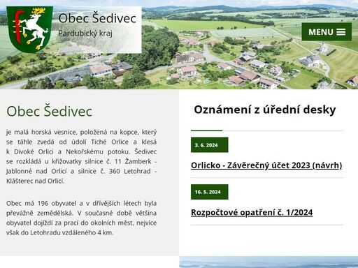 www.obecsedivec.cz