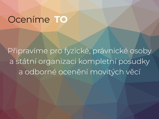 www.ocenimeto.cz