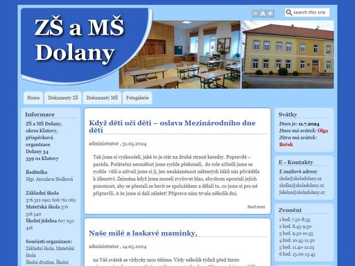 www.skoladolany.cz