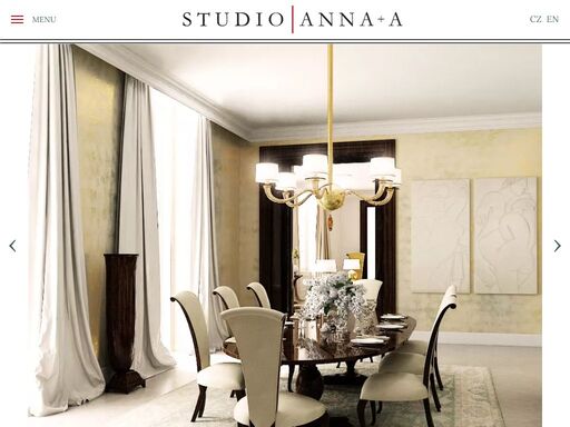 již řadu let studio anna+ a pro vás vytváří vytříbený styl bydlení a nabízí návrhy a realizace interiérů. 