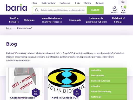 baria - váš partner pro vědu, výzkum a průmysl