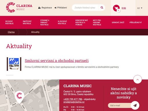 www.clarina.cz