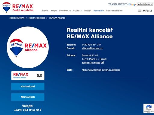 remax-czech.cz/reality/re-max-alliance