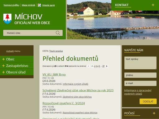 www.obecmichov.cz
