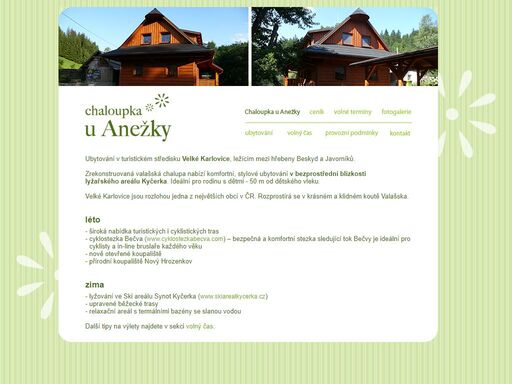 www.chaloupkauanezky.cz