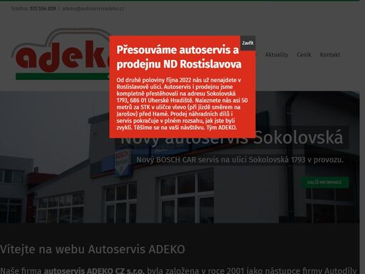 www.autoservisadeko.cz