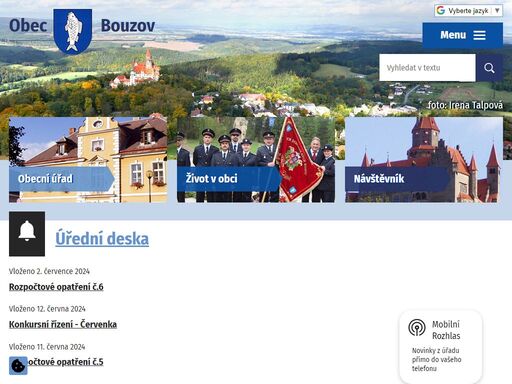 www.obec-bouzov.cz
