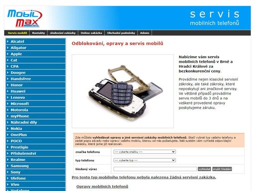 nabízíme servis mobilních telefonů za bezkonkurenční ceny. ve většině případů provádíme opravy a odblokování mobilů do 3 dnů.