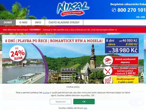 jsme specialisté na okružní poznávací zájezdy a lázeňské pobyty. thajsko, dubaj, španělsko.