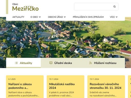 meziříčko je nejvýchodnější vesinicí okresu jihlavského, východně od jihlavy. rozkládá se v údolí při císařské silnici z jihlavy do brna po levé straně.