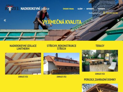 naše firma vznikla v roce 2001. v současné době jsme schopni zajistit tesařské, klempířské, pokrývačské práce, montáž střešních oken a nadkrokevních izolací. …