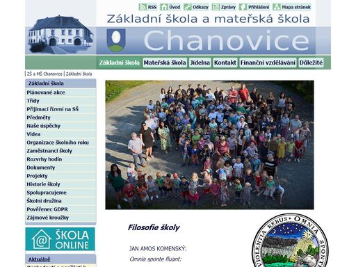 základní skola a mateřská škola v chanovicích.
chanovice jsou obcí s bohatou historií.