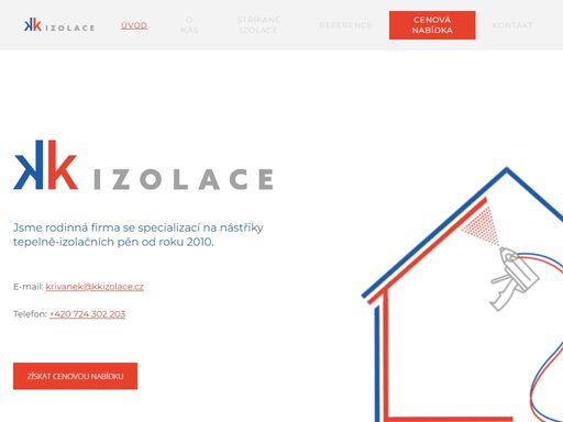 jsme rodinná firma se specializací na nástřiky tepelně-izolačních pěn od roku 2010. 