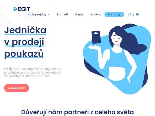 už 15 let jsme největší český online prodejce poukazů a máme nejširší síť fyzických prodejních míst.
