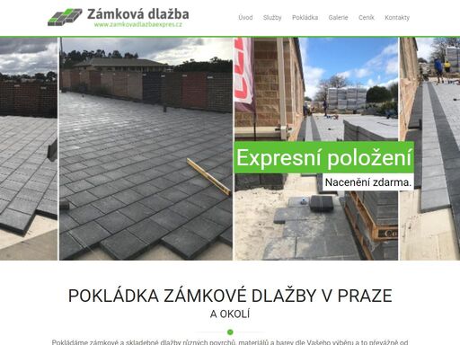 pokládka zámkové dlažby v ostravě rychle a kvalitně.