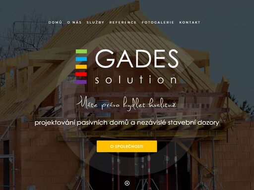jsme firma zajišťující pro vás projektování pasivních domů, nezávislé stavební kontroly, energetické štítky dále i termovizi, defektoskopii a mnohé další.