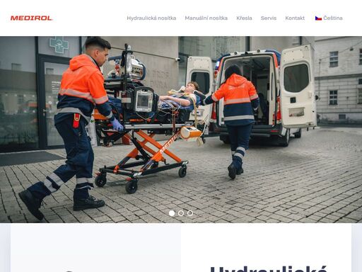 next event  
reas, montichiari, italy
7th – 9th october 2022        

powered stretchers 

stop heavy lifting 

with an unassisted lift capacity of 320 kg, the medirol powered stretchers are the ultimate solution for both every day and bariatric transport. see models