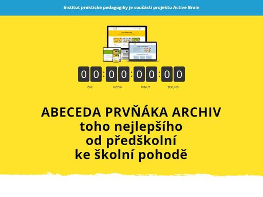 chcete mít pohodového prvňáčka, který bude do školy chodit s radostí? v online vzdělávacím programu abeceda prvňáka poradíme i vám!