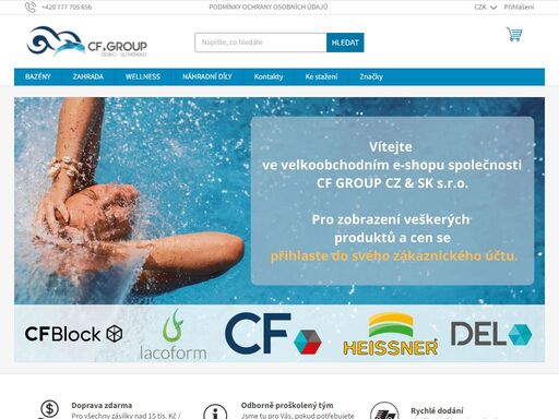 evropský výrobce a distributor bazénů a příslušenství. více jak 60 let dodáváme bazény a jejich technologie do zahrad pro celé evropě.