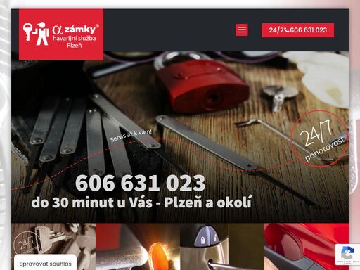 alfa zámky - nonstop zámečnictví plzeň, otevírání a výměna zámků, havarijní služba, bezpečnostní dveře, trezory, otevírání zabouchnutých dveří