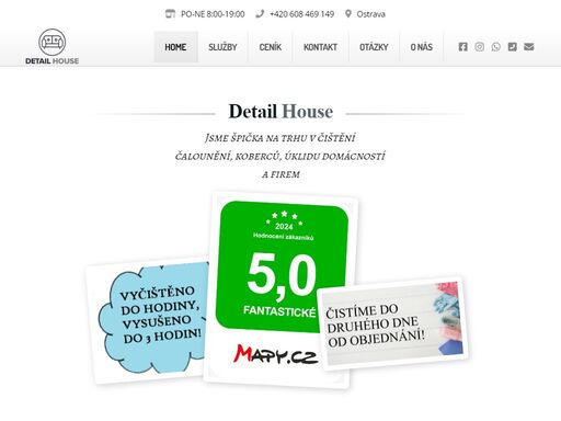 čištění sedaček  čištění koberců  čištění matrací  čištění sedaček ostrava  čištění koberců ostrava  čištění autosedaček  půjčení čističů  půjčení čističů ostrava  půjčení mycích strojů  zapůjčení čističů  půjčení tepovače ostrava  půjčení tepovače  čistírna koberců ostrava   čistírna koberců  půjčovna čističů ostrava  generální úklid  generální úklid ostrava  pravidelný úklid   pravidelný úklid ostrava  úklid ostrava  úklid  úklid domácnosti  úklid firem  uklízení domácností  úklid restaurací  úklid bytů  kvalitní čištění  čištění ostrava  čištění bytu  čištění firmy  čištění domácnosti uklízíme firmy a domácnosti ve velmi vysoké kvalitě - generální úklid - pravidelný úklid - čištění sedaček, koberců a čalounění -  nechte si vyčistit sedačku, koberce a veškeré čalounění. garance vyčištění nejpozději do dvou dnů.