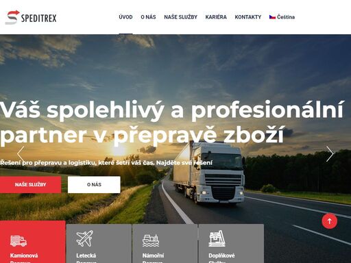 kamionová doprava, letecká doprava, námořní doprava, doplňkové služby pro vaše podnikání.
