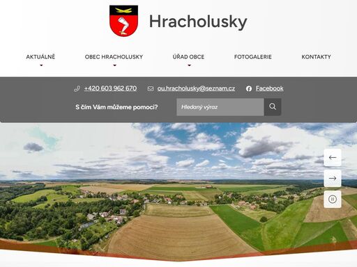 oficiální stránky obce hracholusky