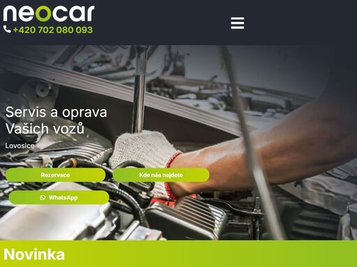 provádíme opravy a servis aut všech značek. nabízíme přezutí pneu, plnění klimatizací, stk, výměnu olejů a filtrů. navštivte náš autoservis neocar lovosice.