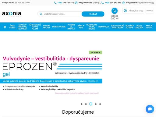 specializovaný e-shop se zdravotnickými prostředky, doplňky stravy a dermokosmetikou. nabízíme prémiové produkty v oblasti zdraví a krásy, určenými…