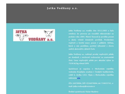 jatka vodňany a.s.
