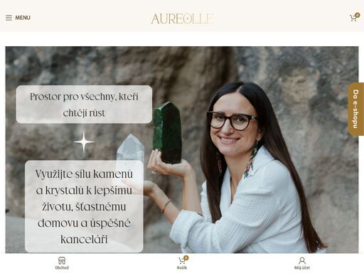aureolle je prostor pro všechny, kteří chtějí růst. využijte sílu kamenů a krystalů k lepšímu životu, šťastnému domovu a úspěšné kanceláři. obchod i e-shop.