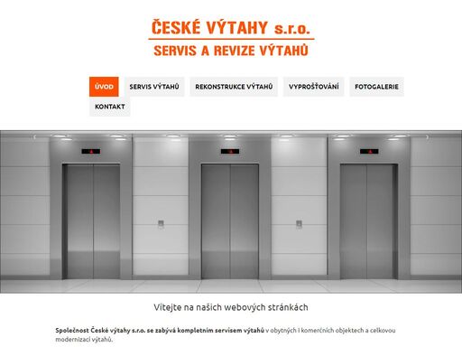 české výtahy s.r.o., servis a revize výtahů, josef šindelář