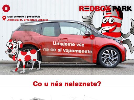 nejmodernější myčka aut, motorek, kol a psů v brně nabízející služby v oblasti čištění motorových vozidel, ruční mytí, čištění interiéru, samoobslužná mycí zařízení a boxy a portálové mytí.