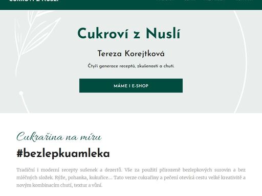 cukrařina na míru#bezlepkuamleka