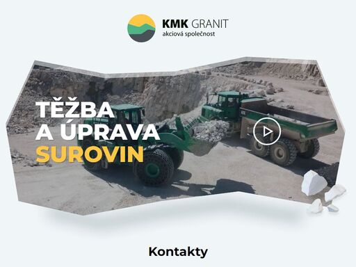 kmk granit se specializuje na těžbu, zpracování i následnou recyklaci živcové suroviny pro keramický a sklářský průmysl.