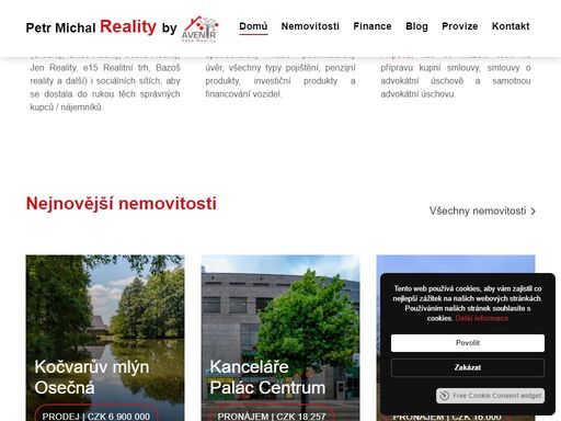 petr michal reality, realitní makléř a kancelář pro liberec a liberecký kraj. poskytuji realitní služby, realitní poradenství, prodeje a pronájmy nemovitostí, cenové odhady.