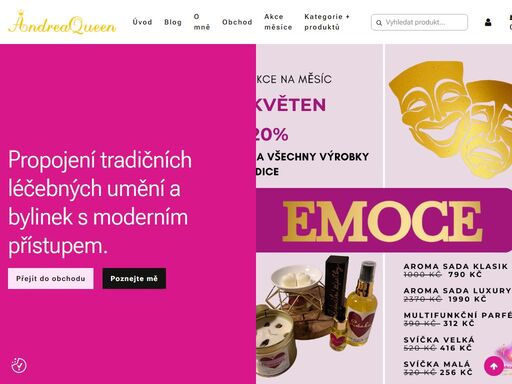 propojení tradičních léčebných umění a bylinek s moderním přístupem.