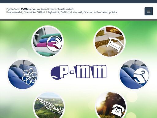 rodinná firma v oblasti služeb prádelenství, chemické čištění, ubytování, zážitková činnost, obchod a pronájem prádla