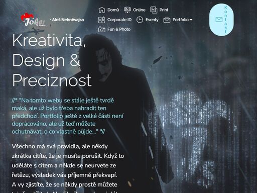 malé grafické studio, působící v pardubickém či královéhradeckém regionu a v praze. specializuji se na digitální vizuály a bannery, e-mail design a kódování, design popup oken a kódování, dynamické html bannery, web design, design logotypů, corporate id design, motion design, print design a velkoplošné vizuály, design autopolepů a polepů výloh, vizuály pro firemní účely, firemní dokumenty a šablony.