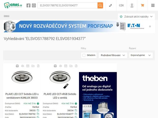 emas.cz - elektromateriál pro vás
