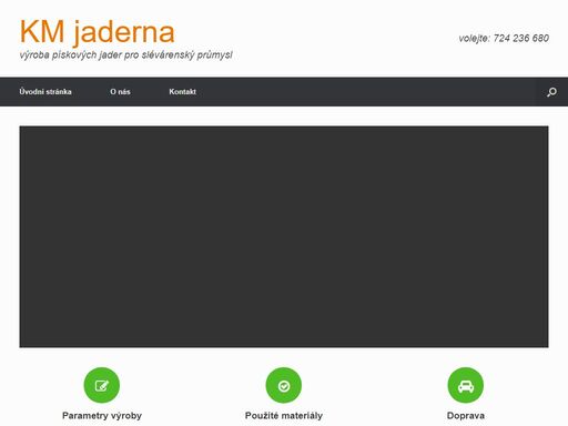 km jaderna brno - výroba slévárenských jader technologií cold box