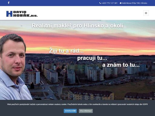 realitní makléř hlinsko. david horák, realitní makléř od roku 2013.