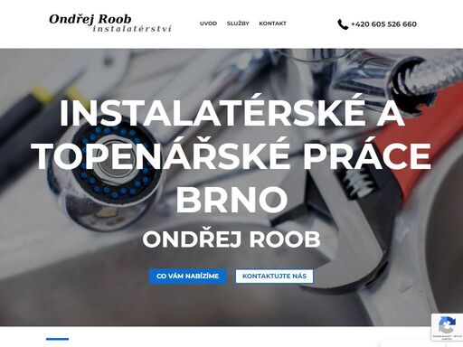 naše instalatérství brno - ondřej roob je vám k dispozici při řešení drobných problémů s vodoinstalací i při haváriích.