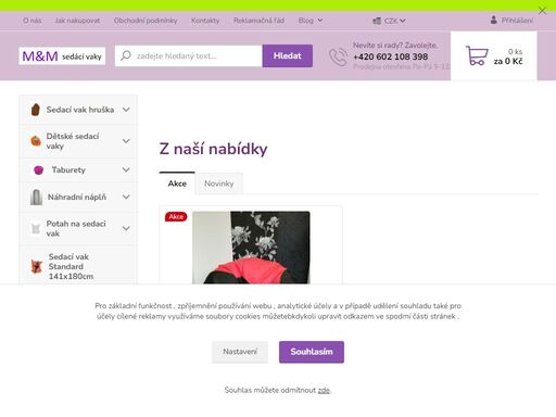 jsme česká firma , která se zabývá výrobou sedacích vaků na zakázku .  zákazníci už mají dost výrobků , které jsou sice levné , ale nic nevydrží . je to tím , že jsou ošizené na velikosti , nedrží tvar , látka je nekvalitní , jsou prošitý jen sl