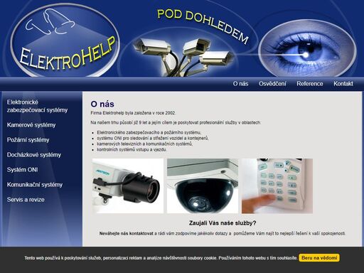 poskytujeme elektronické, zabezpečovací a požárního systémy, systémy pro sledování a střežení vozidel a kontejnerů