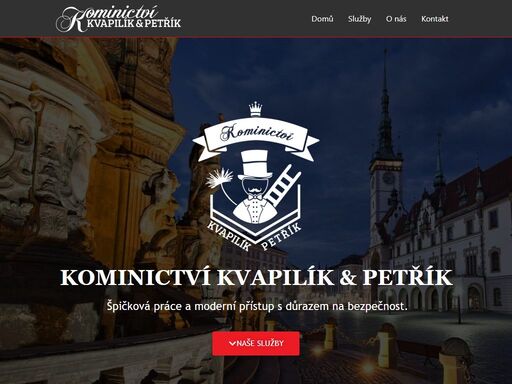 pravidelné kontroly spalinových cest · vložkování komínů · montáže vícevrstvých fasádních komínů · stavby systémových komínů · strojní odstraňování dehtu a usazenin.