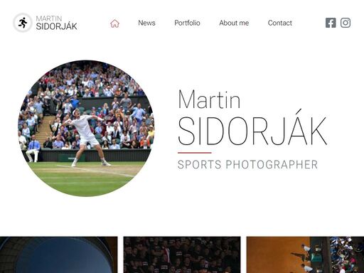 i have been a professional photographer for 35 years. i mostly photograph sports, mainly tennis, skiing, swimming, but also athletics and football.